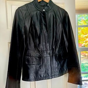 Boston Harbour 100% leather jacket